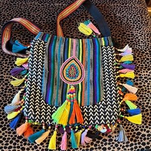 Big Buddha Bright Colored Boho Crossbody Bag